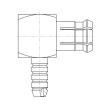 919-NM122P-51A RF Connectors / Coaxial Connectors