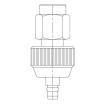 APH-SMAP-MMCXP RF Adapters - Between Series