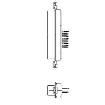DBM13W3P300N D-Sub Mixed Contact Connectors