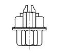 L177TWA7W2SEP3SV D-Sub Mixed Contact Connectors