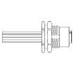 M12A-08PFFS-SF8C30 electronic component of Amphenol