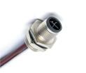 M12S-04PMMS-SH8C15  Wire & Cable