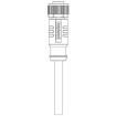 MSAS-08BFFM-SL8D01 Sensor Cables / Actuator Cables