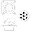 PKB00RFC24-10P Circular MIL Spec Connector