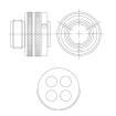 PKB06RFC32-17T  Connectors