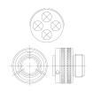 PKB06RFC36-5R electronic component of Amphenol