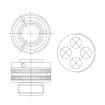 PKB06RFC36-5R Circular MIL Spec Connector
