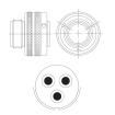 PKB06RWC20-19R  Connectors