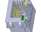 RJE3A1881412 Modular Connectors / Ethernet Connectors