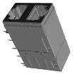 RJMG2V1SLN12W5R Modular Connectors / Ethernet Connectors