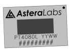 PT4080LRS electronic component of Astera Labs