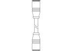 SXA-DEE2M-810F Sensor Cables / Actuator Cables