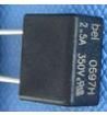 0697H0250-01 Fuses with Leads - Through Hole