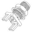 142-0731-851 RF Connectors / Coaxial Connectors
