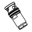 PL75-25A RF Connectors / Coaxial Connectors