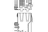 SI-51005-F Modular Connectors / Ethernet Connectors