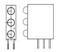 H310CRYGDL electronic component of Bivar