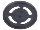 BLACK WHEEL FUTABA SERVO HUB Robotics and Prototyping