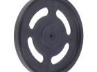 BLACK WHEEL FUTABA SERVO HUB Accessories for Robotics and RC
