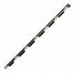REL BAR F3X15 NICKEL PLTD Pushbutton Switches