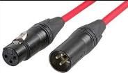 CABLE 3M RED electronic component of Neutrik