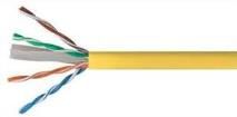 CAT6 YELLOW 305M  Wire & Cable