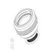 CF0013-000 Circular MIL Spec Strain Reliefs & Adapters