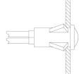 1090D4-28V Panel Mount Indicator Lamps