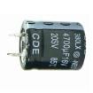 380LX201M600A042 Aluminium Electrolytic Capacitors - Snap In