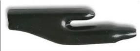 CROC CLIP INSULATING COVER, BLACK 