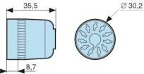 25622301 electronic component of Crouzet