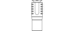 CDM816-06A-01FST-3M-67 Circular Metric Connectors