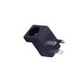 DC+02D-04 AC Power Plugs & Receptacles