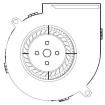 BFB1012EF-0018H Blowers & Centrifugal Fans