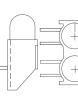 550-3505-010F LED Circuit Board Indicators