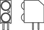 552-2222-100F electronic component of Dialight