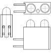 553-0755F LED Circuit Board Indicators