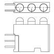 564-0700-444F LED Circuit Board Indicators