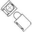 591-3001-007F LED Circuit Board Indicators