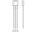 AH3364Q-P-A Board Mount Hall Effect/Magnetic Sensors