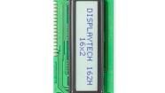 162H DC BW-3LP LCD Character Display Modules & Accessories