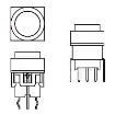 LP4OA1PBBTR electronic component of E-Switch