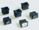 R1966ABLKBLKEFRED electronic component of E-Switch