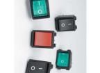 R5BBLKREDEF2 Rocker Switches