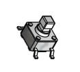TL3301TF160QG-TUBE Tactile Switches
