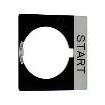 10250TS36STAMP Switch Legend Plates & Labels