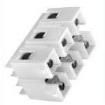 NC3-WH DIN Rail Terminal Blocks