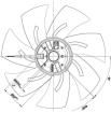A2E250-AL86-74 AC Fans