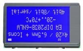 EA DIP203B-6NLW  Optoelectronics