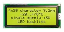 EA W204-BNLED electronic component of Display Visions